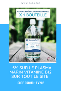 bouteille de plasma marin csbs