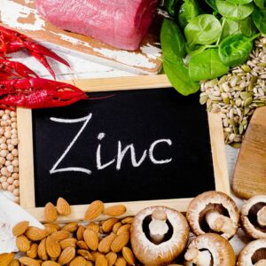 zinc : bienfaits signes de carence